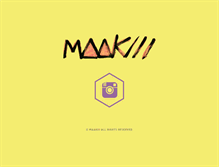 Tablet Screenshot of maakiii.com